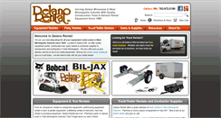Desktop Screenshot of delanorental.com